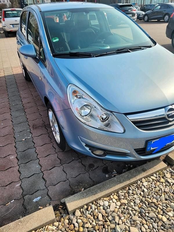 Blau Gebraucht 2009 Opel Corsa Limousine | 2.850 € (Fairer Preis) - Bild 1/4