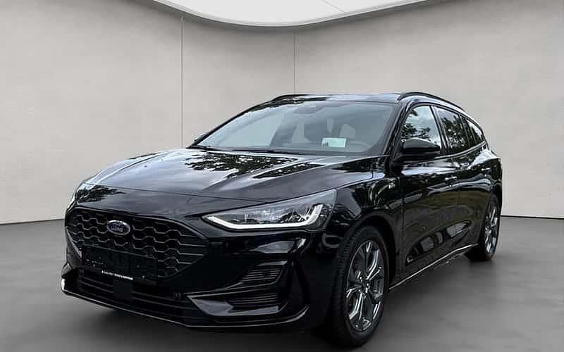 Schwarz Gebraucht 2024 Ford Focus ST-Line X Kombi | 23.950 € (Superpreis) - Bild 1/4