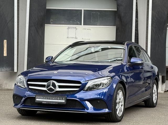 Blau Gebraucht 2018 Mercedes C200 Kombi | 19.900 € (Fairer Preis) - Bild 1/4