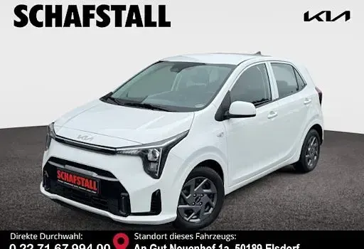 Gebraucht Kia Picanto Vision 63 PS (46 kW) 2025 (ud) schneeweiss Kleinwagen