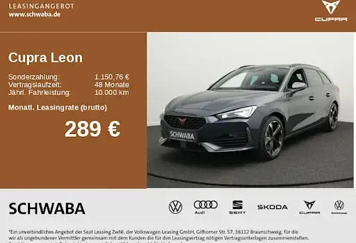Gebraucht Cupra Leon VZ 245 PS (180 kW) 2023 Magnetic grau metallic Kombi