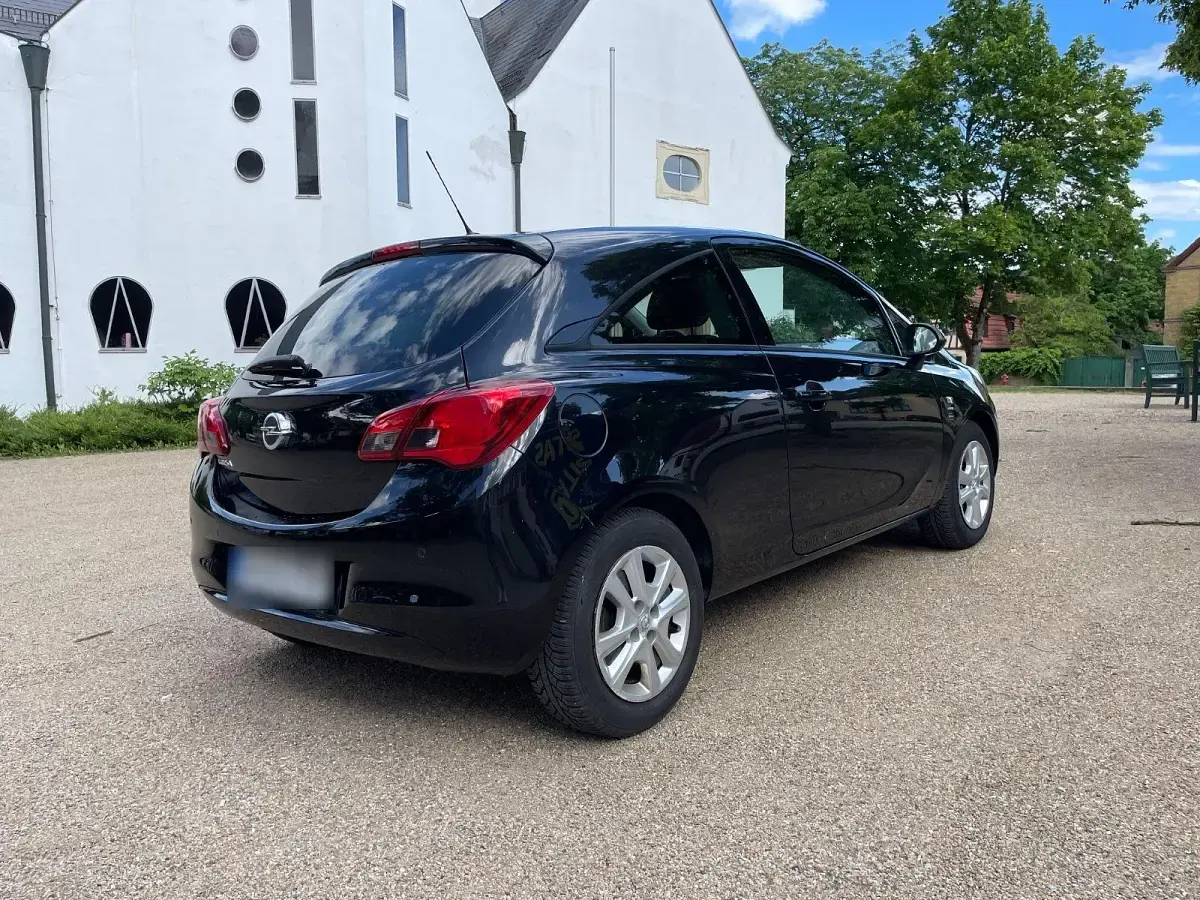 Gebraucht Opel Corsa Active 90 PS (66 kW) 2017 Schwarz Kleinwagen