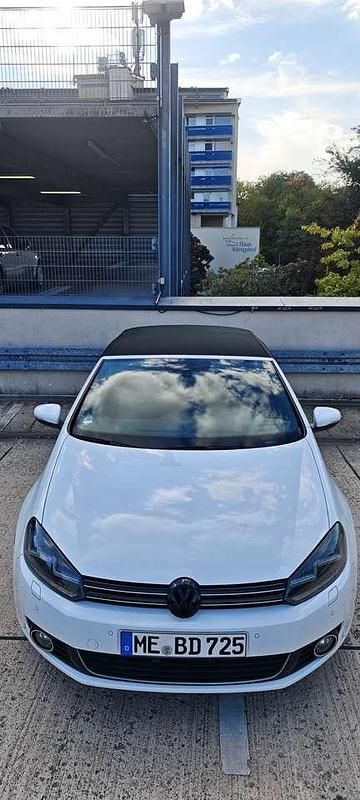 Gebraucht VW Golf Cabriolet 122 PS (89 kW) 2012 Weiß Cabrio