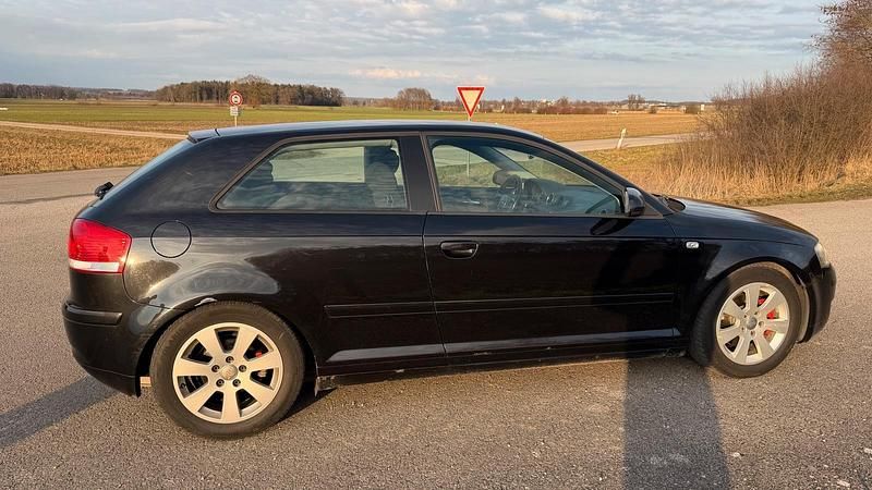 Gebraucht Audi A3 102 PS (75 kW) 2008 Schwarz Kleinwagen