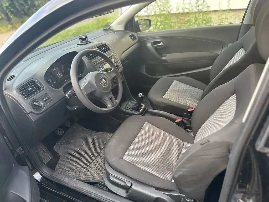 Gebraucht VW Polo Trendline 60 PS (44 kW) 2009 Schwarz Kleinwagen