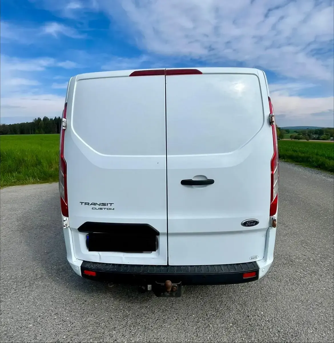 Occasion Ford Transit Custom 170 ch (125 kW) 2020 Blanc Monospace