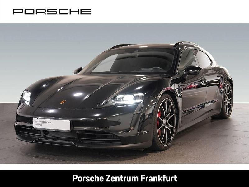 Schwarz Gebraucht 2023 Porsche Taycan 4S Sport Turismo Limousine | 82.960 € (Etwas zu teuer) - Bild 1/4