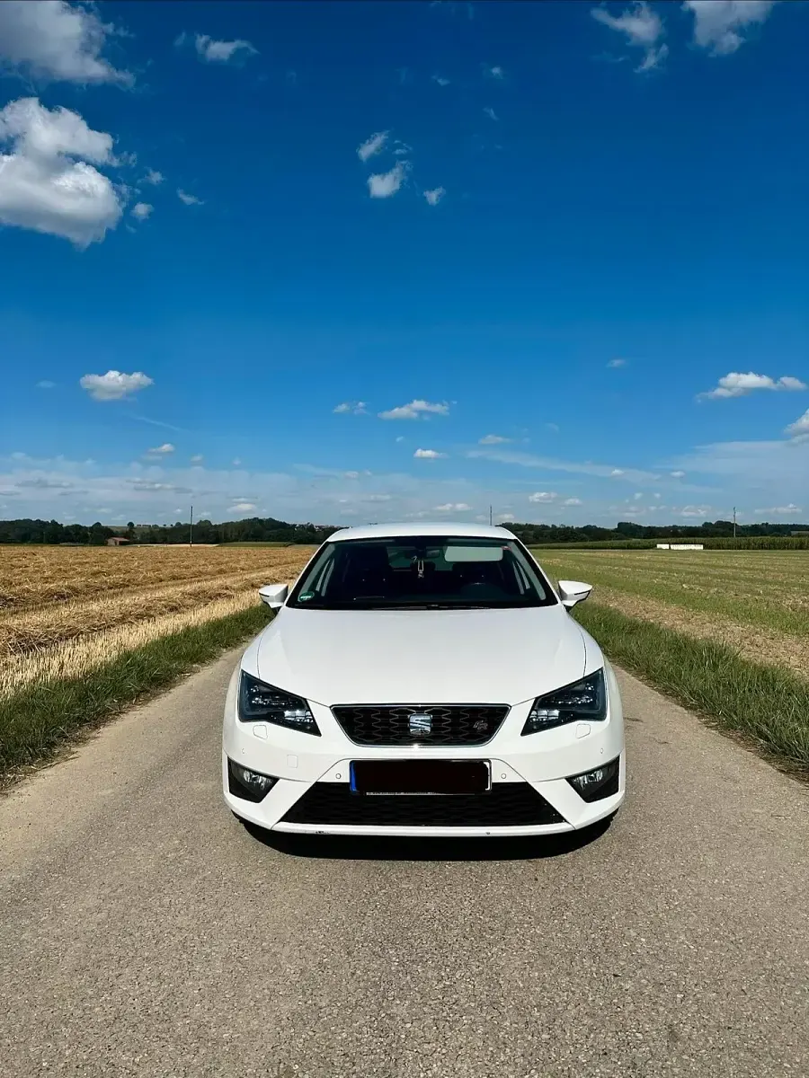 Gebraucht Seat Leon FR 125 PS (91 kW) 2017 Weiß Kleinwagen