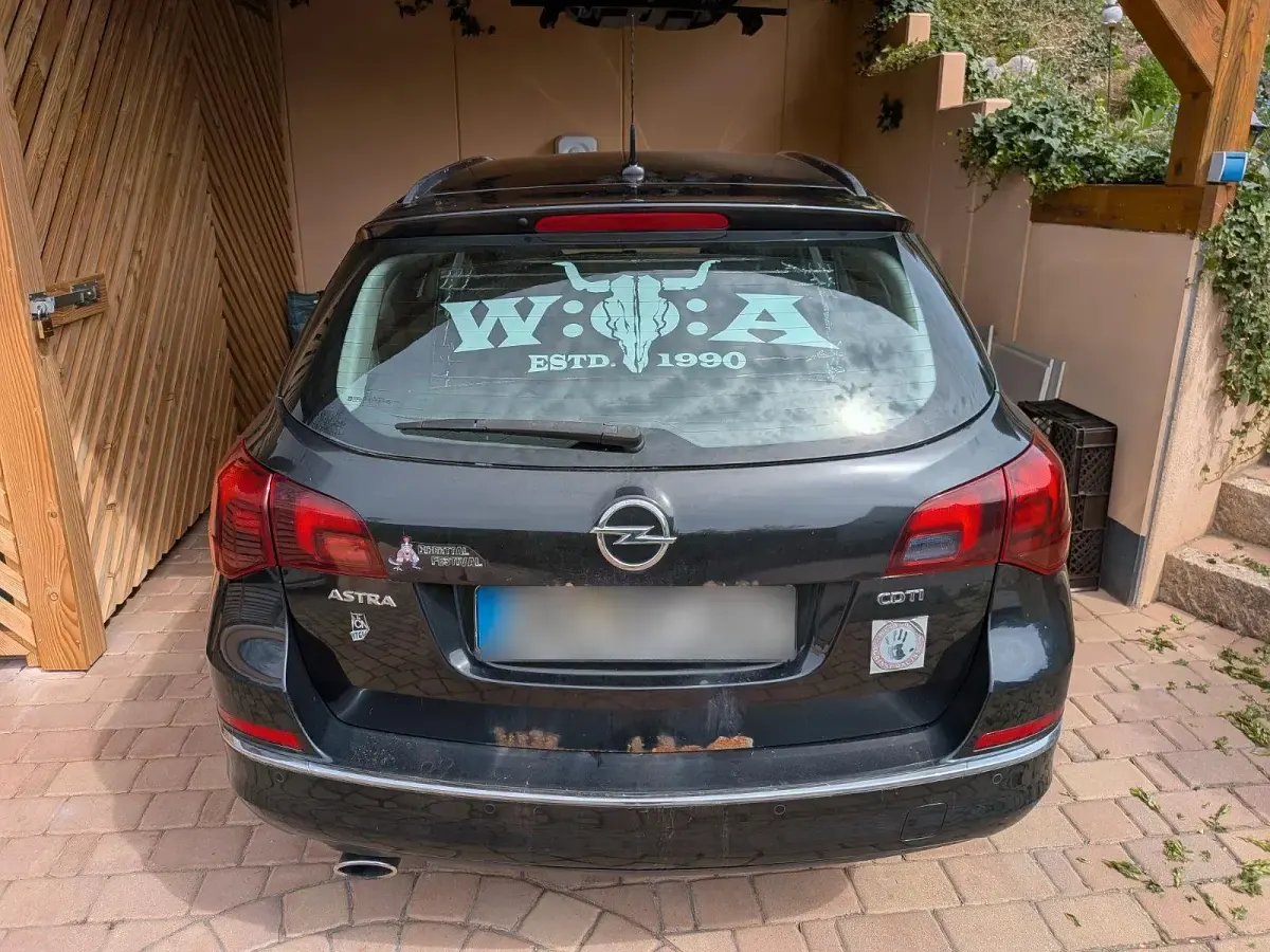 Gebraucht Opel Astra 165 PS (121 kW) 2012 Schwarz Kombi