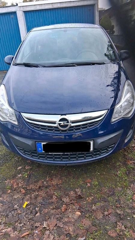 Gebraucht Opel Corsa 2012 Blau Kleinwagen