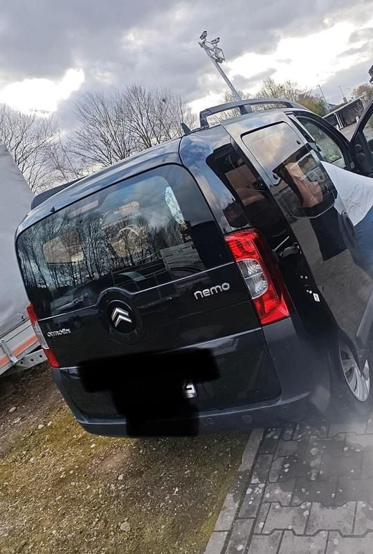 Gebraucht Citroën Nemo 68 PS (50 kW) 2010 Schwarz Van / Kleinbus