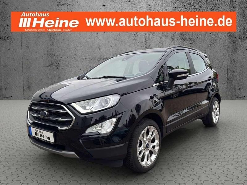 Agate black metallic Gebraucht 2023 Ford Ecosport Titanium SUV | 18.990 € (Fairer Preis) - Bild 1/4