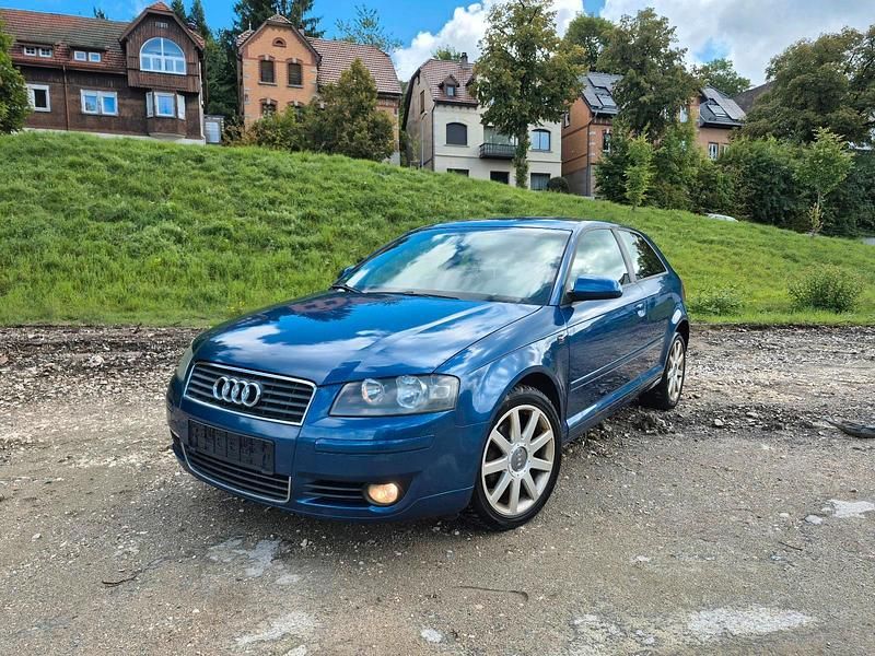 Blau Gebraucht 2003 Audi A3 S-Line Kleinwagen | 4.299 € (Etwas zu teuer) - Bild 1/4