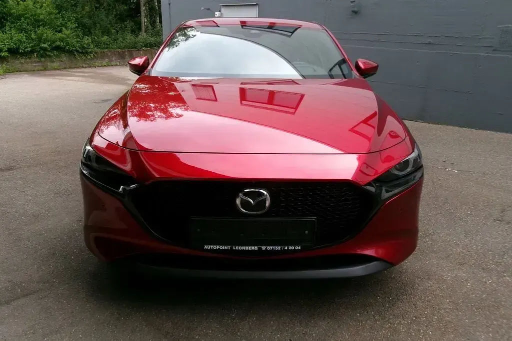 Gebraucht Mazda 3 Selection 116 PS (85 kW) 2019 Rot Limousine