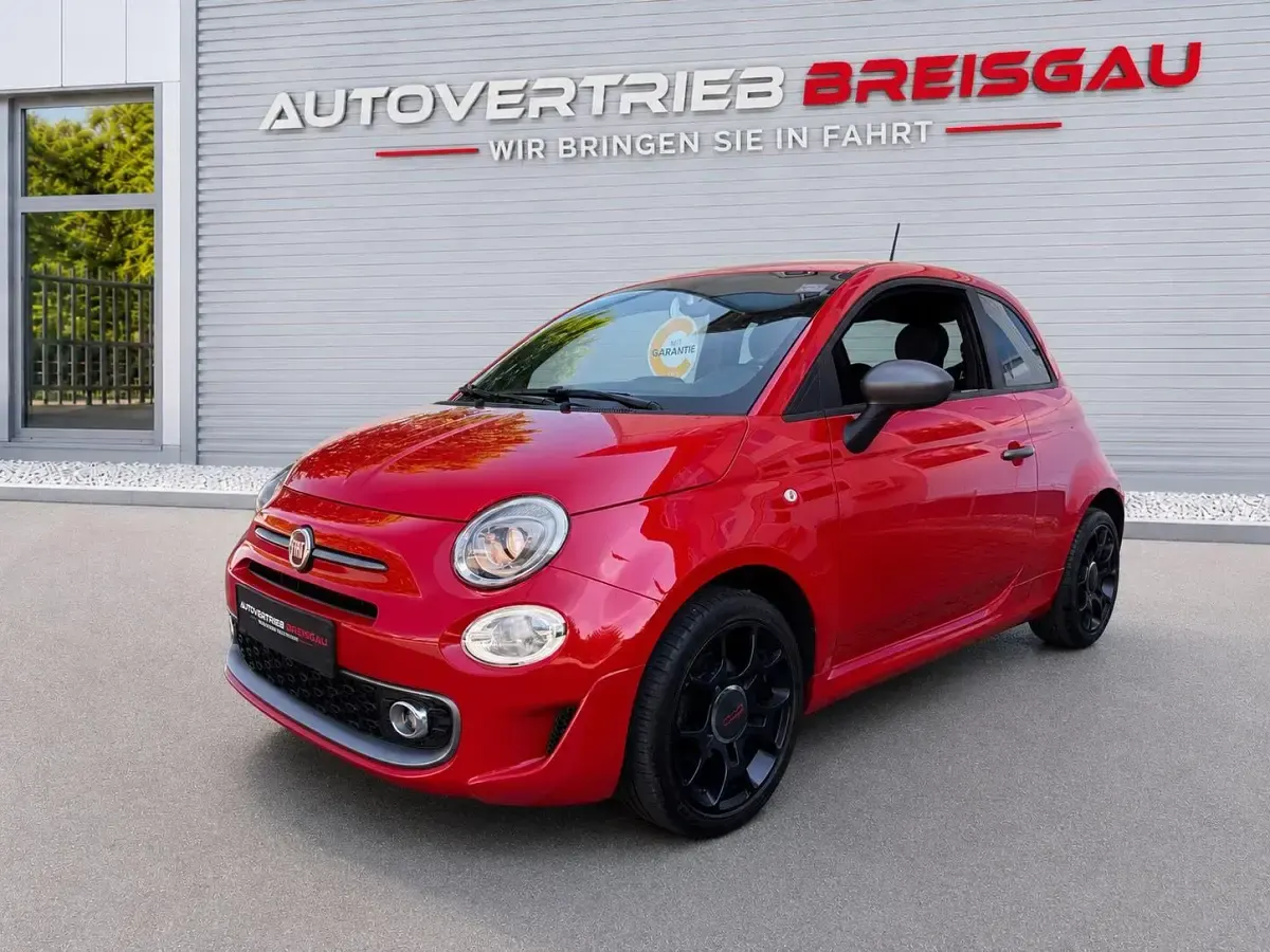 Gebraucht Fiat 500S Sport 69 PS (50 kW) 2018 Rot Kleinwagen