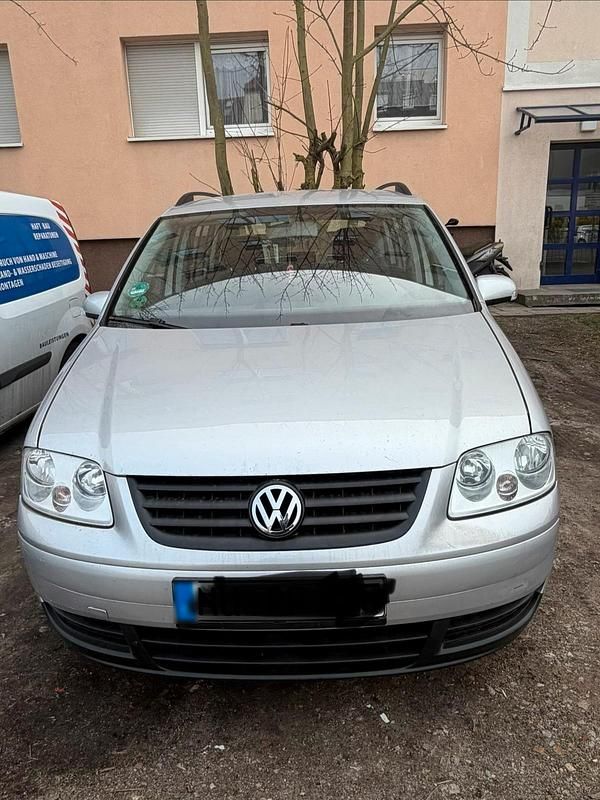 Gebraucht VW Touran 102 PS (75 kW) 2004 Silber Van / Kleinbus