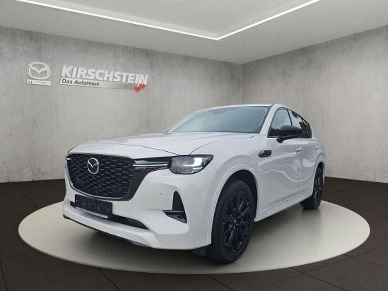 Rhodium white (metallic) Gebraucht 2022 Mazda CX-60 Homura-Line SUV | 37.490 € (Guter Preis) - Bild 1/4