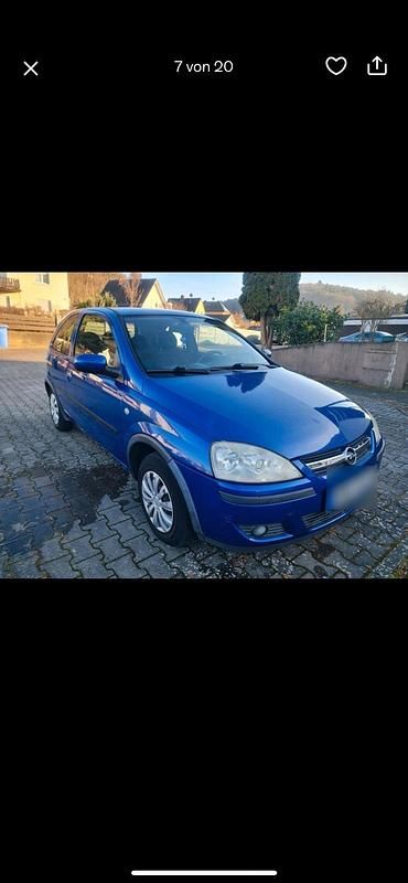 Gebraucht Opel Corsa 80 PS (58 kW) 2005 Blau Kleinwagen