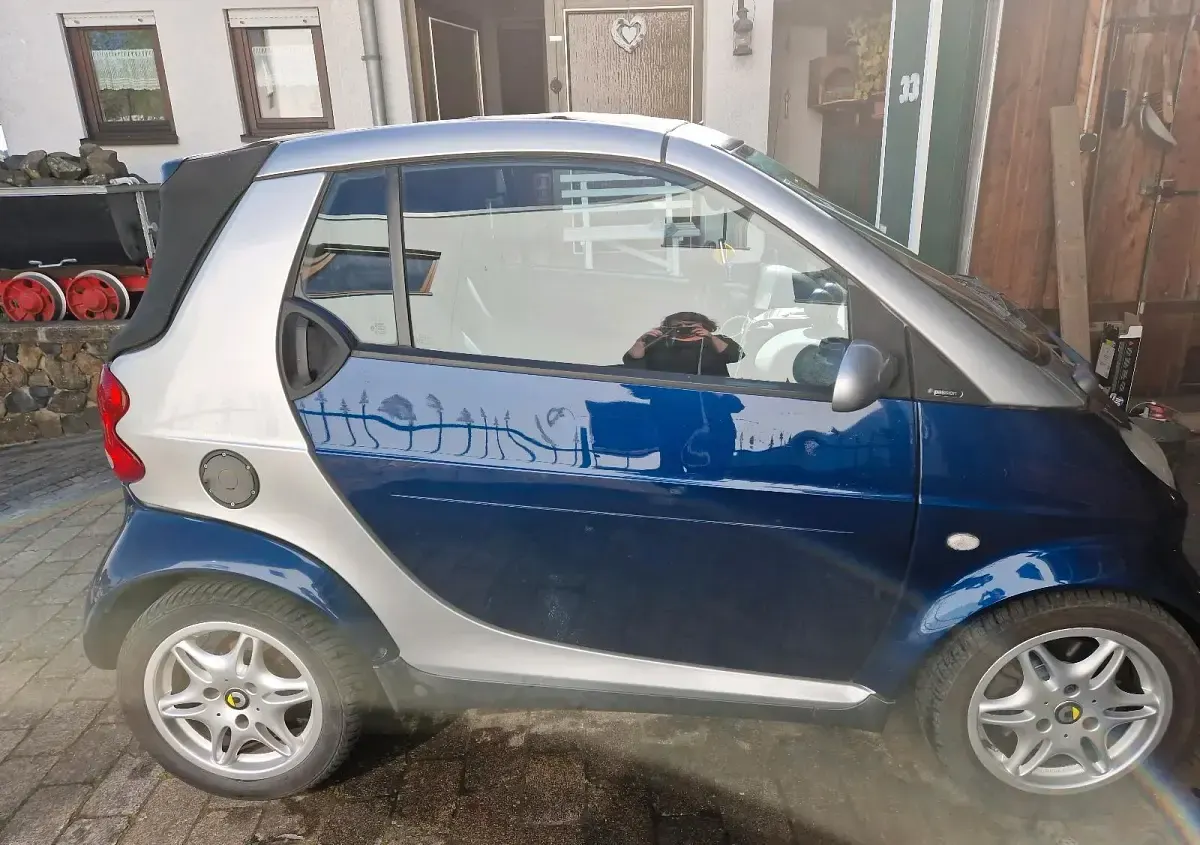 Gebraucht Smart ForTwo Cabrio 41 PS (30 kW) 2004 Blau Cabrio