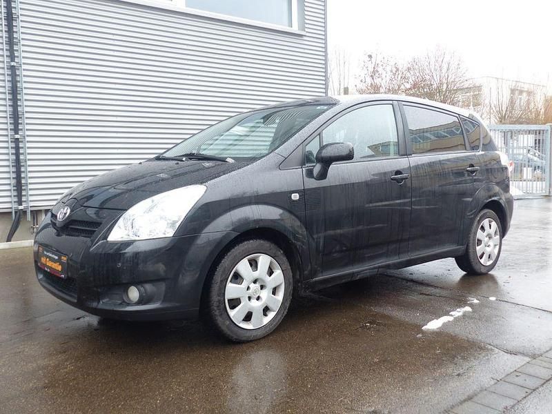 Schwarz Gebraucht 2008 Toyota Corolla Verso Van / Kleinbus | 4.600 € (Fairer Preis) - Bild 1/4