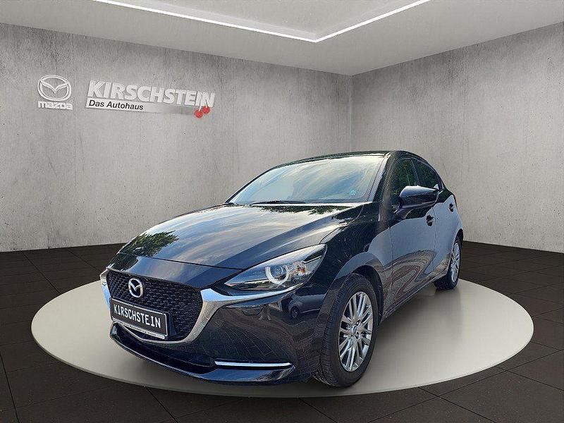 Onyxschwarz metallic Gebraucht 2021 Mazda 2 Sports-Line Kleinwagen | 13.490 € (Fairer Preis) - Bild 1/4