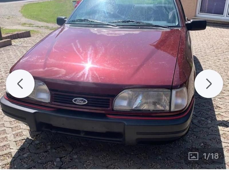 Rot Gebraucht 1990 Ford Sierra Limousine | 6.750 € - Bild 1/4