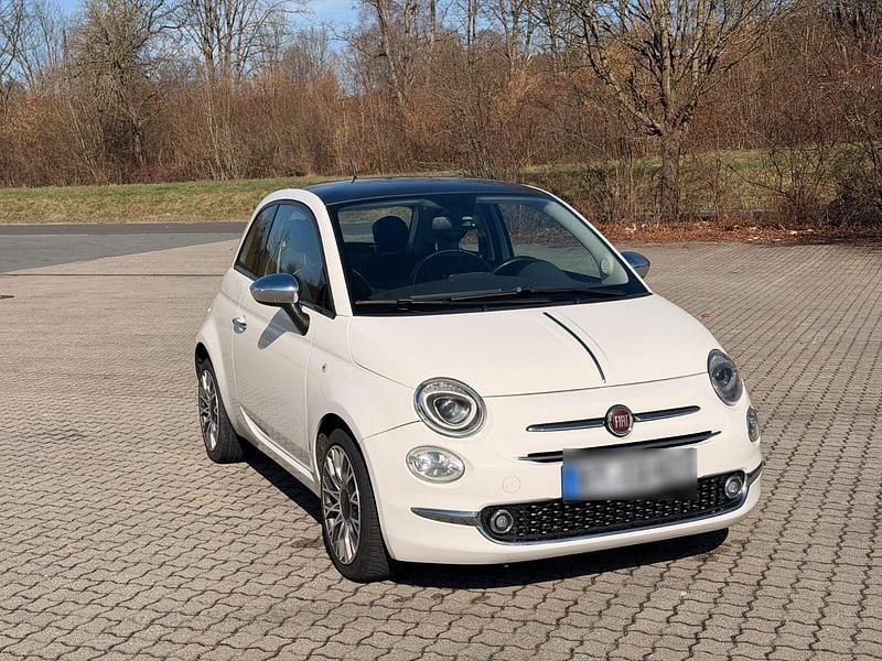 Gebraucht Fiat 500 Lounge 69 PS (50 kW) 2016 Weiß Kleinwagen