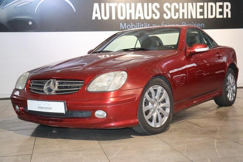 Gebraucht Mercedes SLK200 163 PS (119 kW) 2003 Rot Cabrio