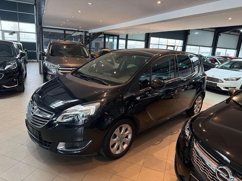 Gebraucht Opel Meriva Innovation 101 PS (74 kW) 2015 Schwarz Van / Kleinbus