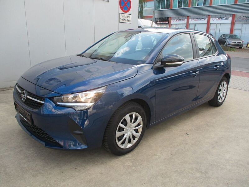 Blau Gebraucht 2021 Opel Corsa Edition Limousine | 9.970 € (Guter Preis) - Bild 1/4
