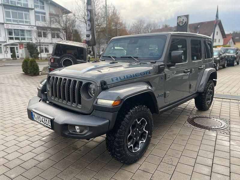 Grau Gebraucht 2023 Jeep Wrangler Rubicon SUV | 69.900 € (Teuer) - Bild 1/4