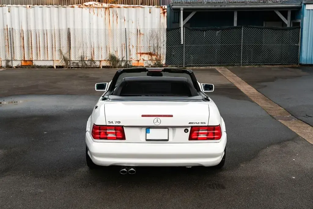 Gebraucht Mercedes SL70 AMG AMG 496 PS (364 kW) 1997 Weiß Cabrio