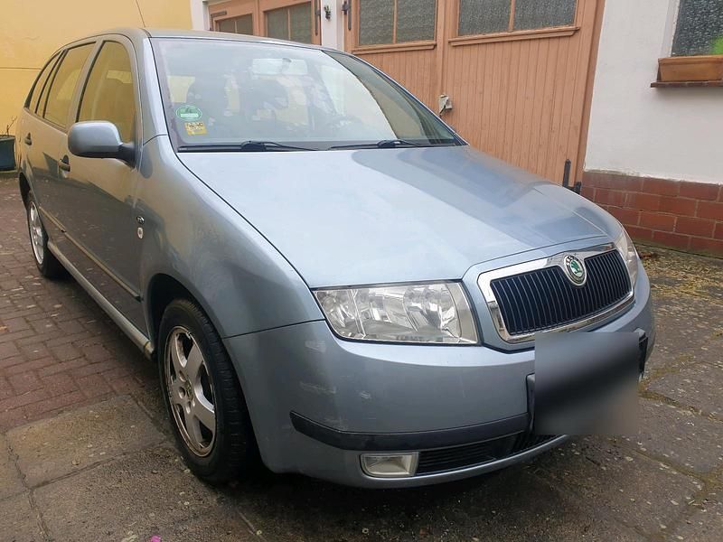 Gebraucht Skoda Fabia 75 PS (55 kW) 2002 Blau Kombi