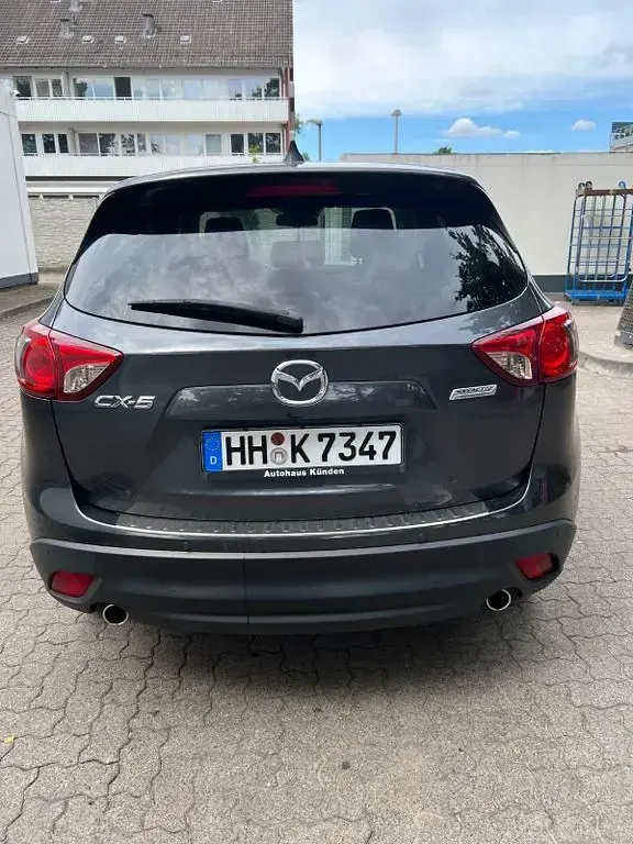 Gebraucht Mazda CX-5 Exclusive-Line 150 PS (110 kW) 2014 Grau SUV