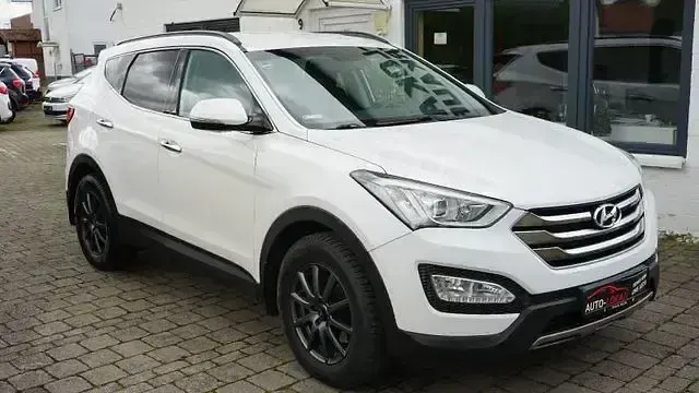 Gebraucht Hyundai Santa Fe Style 200 PS (147 kW) 2016 Weiß SUV