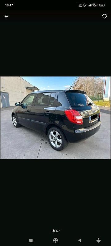 Gebraucht Skoda Fabia 75 PS (55 kW) 2008 Schwarz Kleinwagen