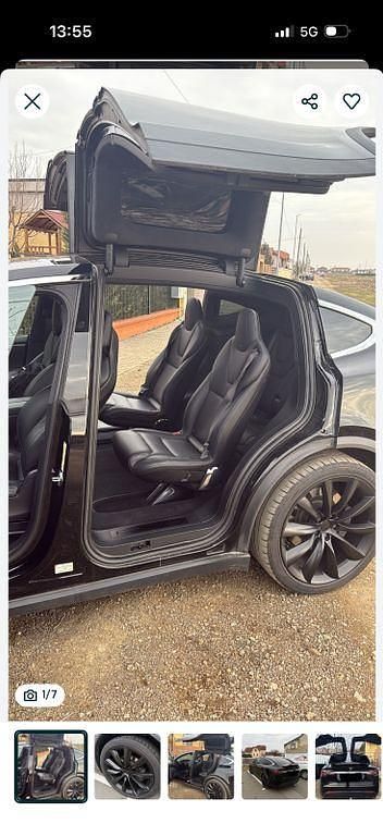 Schwarz Gebraucht 2019 Tesla Model X SUV | 42.000 € - Bild 1/4