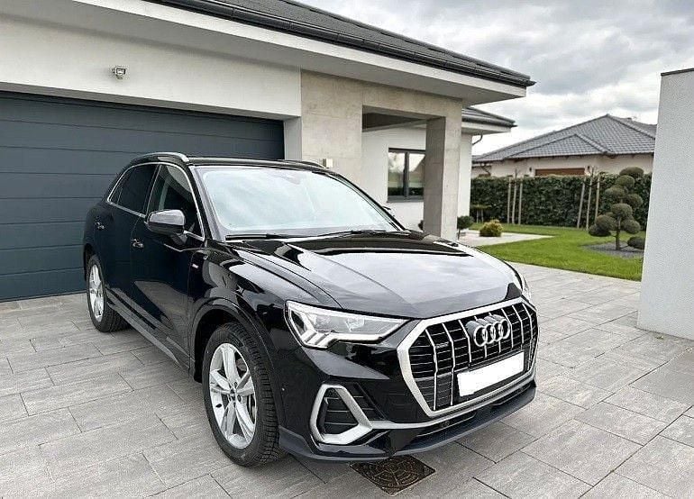 Schwarz Gebraucht 2021 Audi Q3 S-Line SUV | 29.200 € (Superpreis) - Bild 1/4