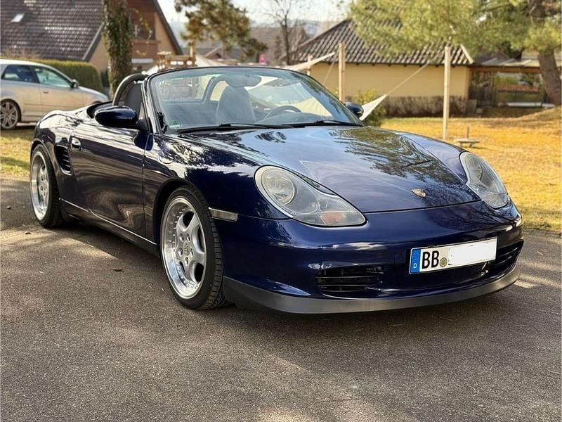 Gebraucht Porsche 986 Boxster 228 PS (167 kW) 2004 Blau Cabrio