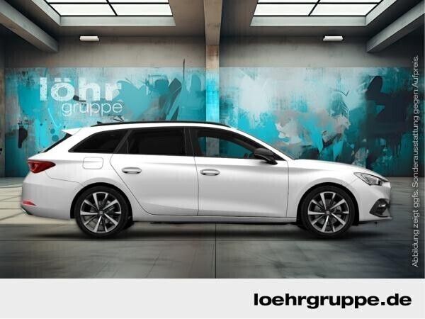 Neu Seat Leon FR 204 PS (150 kW) 2025 Blau (fiord blau) Kombi