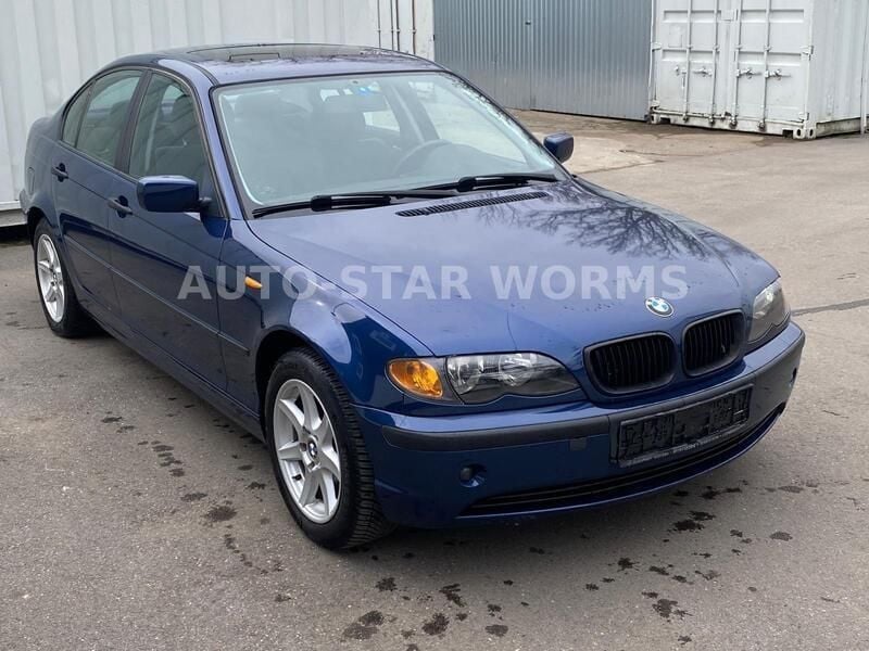 Blau Gebraucht 2003 BMW 318 Limousine | 2.990 € (Fairer Preis) - Bild 1/4