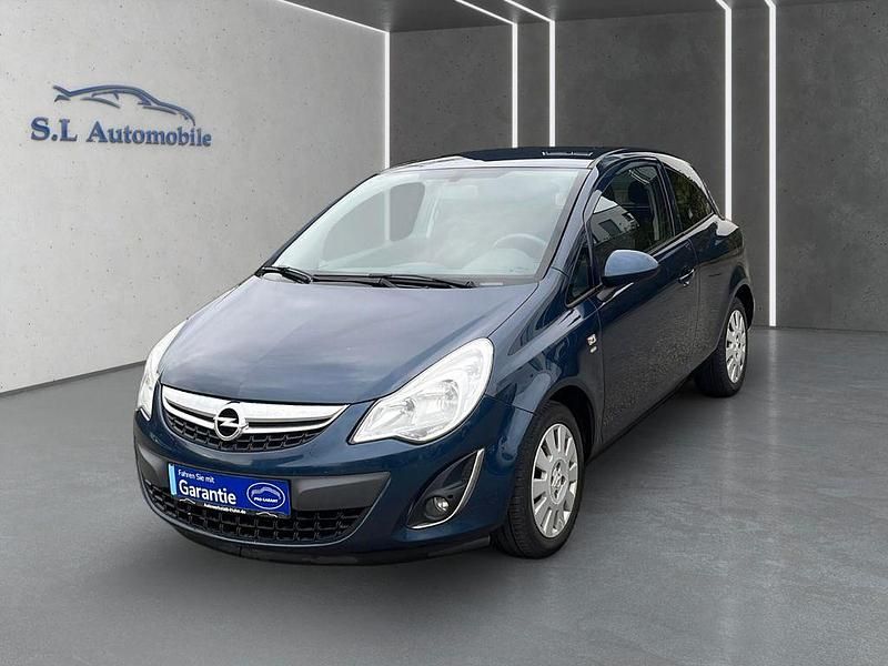 Blau Gebraucht 2011 Opel Corsa Satellite Kleinwagen | 2.490 € (Fairer Preis) - Bild 1/4