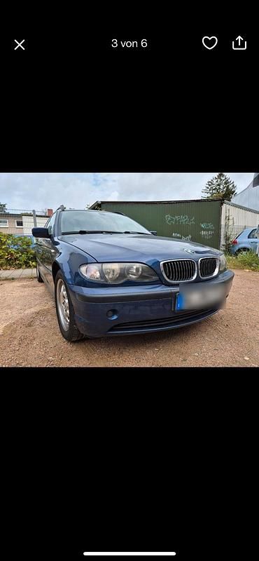 Blau Gebraucht 2003 BMW 318 Kombi | 2.699 € (Teuer) - Bild 1/4