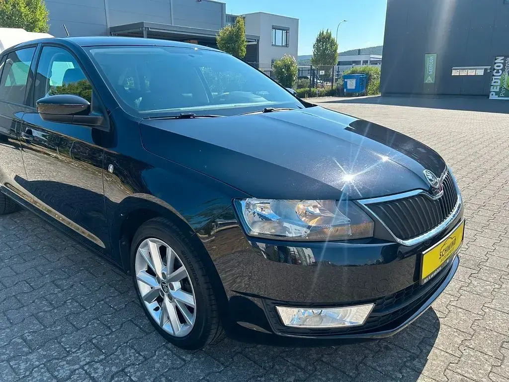 Gebraucht Skoda Rapid Drive 86 PS (63 kW) 2014 Schwarz Kleinwagen