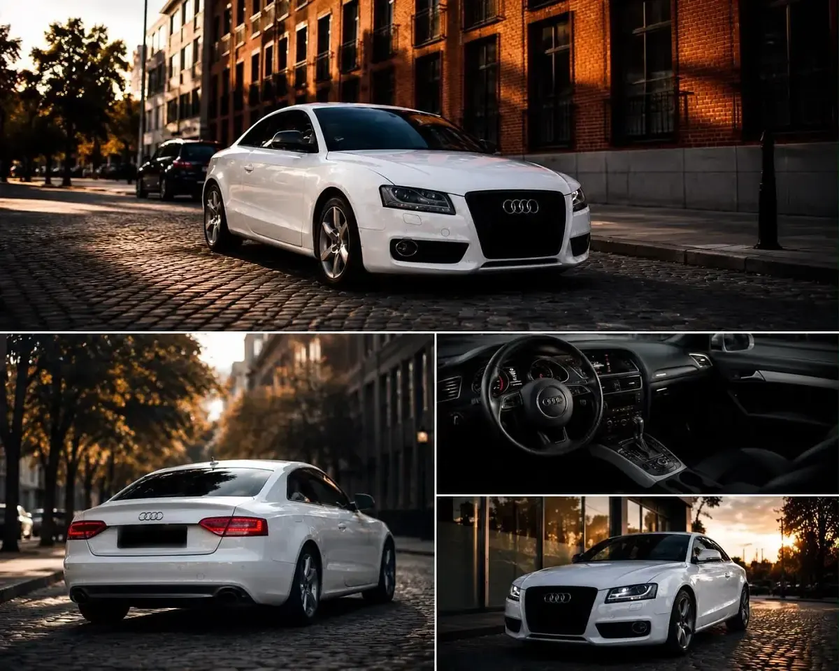 Gebraucht Audi A5 211 PS (155 kW) 2009 Weiß Coupé