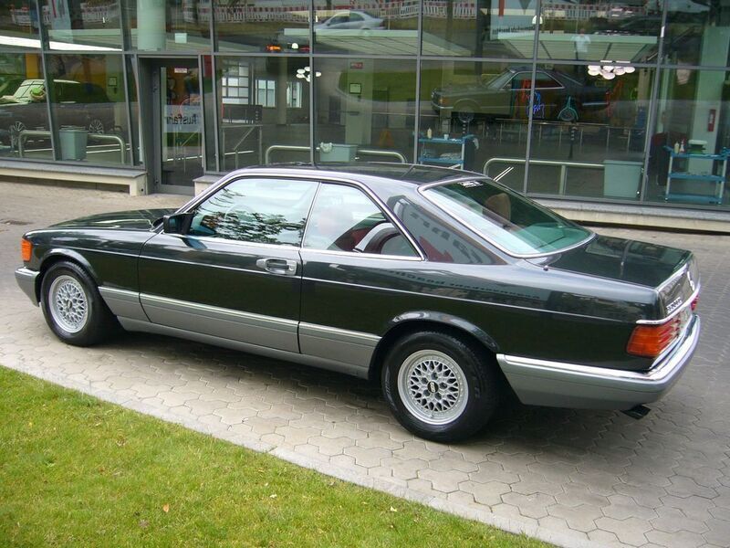 Schwarz Gebraucht 1989 Mercedes 220 Coupé | 34.900 € - Bild 1/4