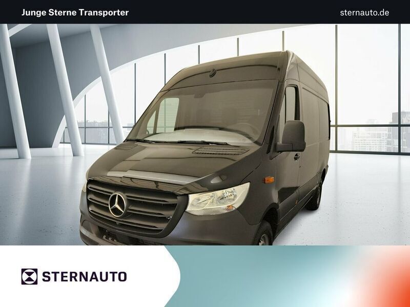 Obsidianschwarz Gebraucht 2022 Mercedes Sprinter Van | 36.878 € (Fairer Preis) - Bild 1/4