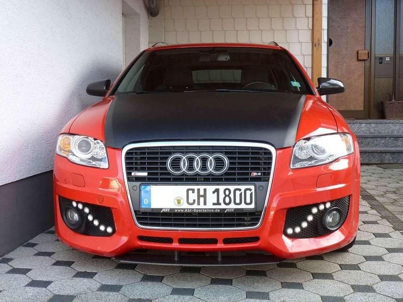 Rot Gebraucht 2005 Audi RS4 Comfort Kombi | 13.200 € - Bild 1/4