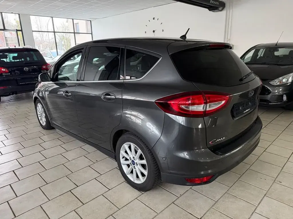 Gebraucht Ford C-MAX Titanium 125 PS (91 kW) 2015 Grau Van / Kleinbus