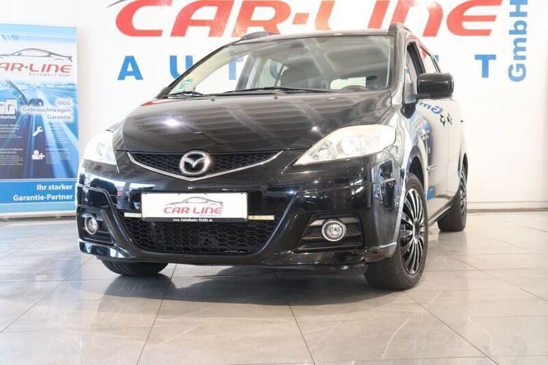 Schwarz Gebraucht 2008 Mazda 5 Exclusive Van / Kleinbus | 5.555 € - Bild 1/4